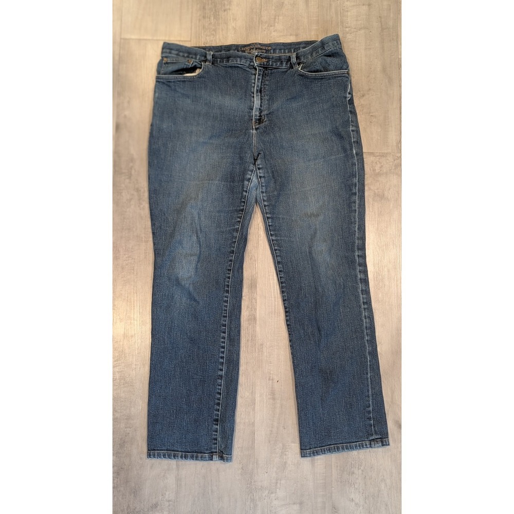 Y2K Lauren Jeans Co Ralph Lauren Vintage Denim Jeans Womens Size 16 Blue Classic